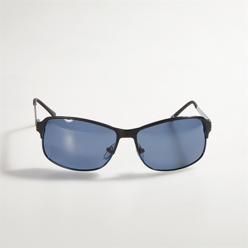 Sunsentials Mens Sunglasses Black/Metallica Blue