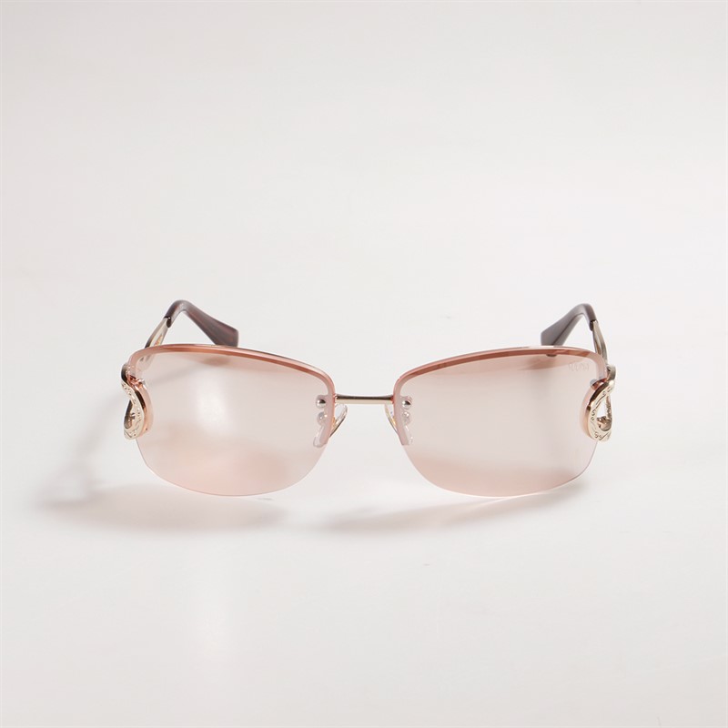 Suuna Womens Sunglasses Light Gold Metal