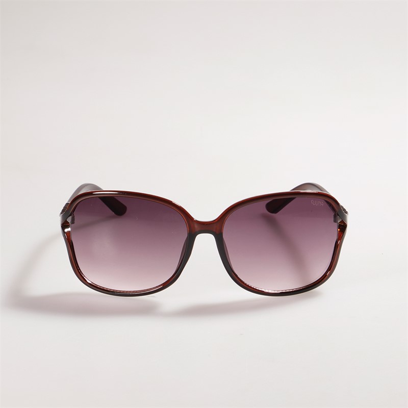 Suuna Womens Wrap Sunglasses Brown