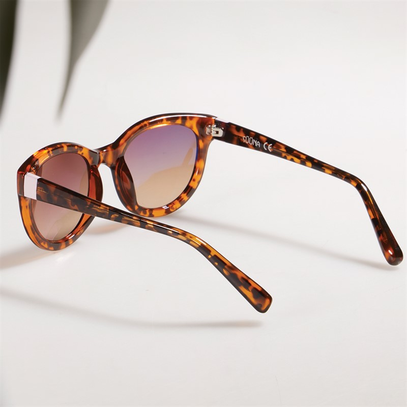 Suuna Womens Easy Cateye Sunglasses Tort