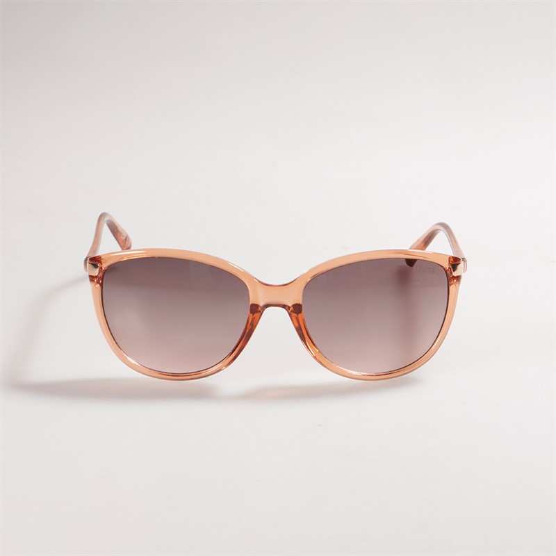 Suuna Womens Soft Cat Eye Sunglasses Xtal Peach Pink