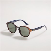 Monkey Monkey Kids Round Sunglasses Tort And Blue