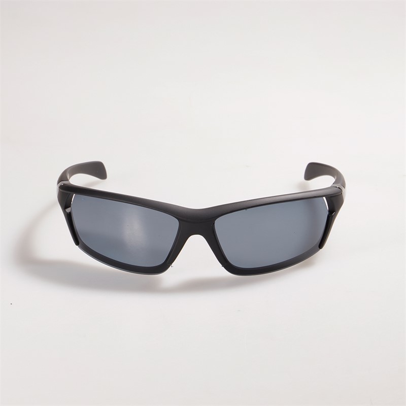 Freedom Mens Foldable Sports Wrap Sunglasses Black