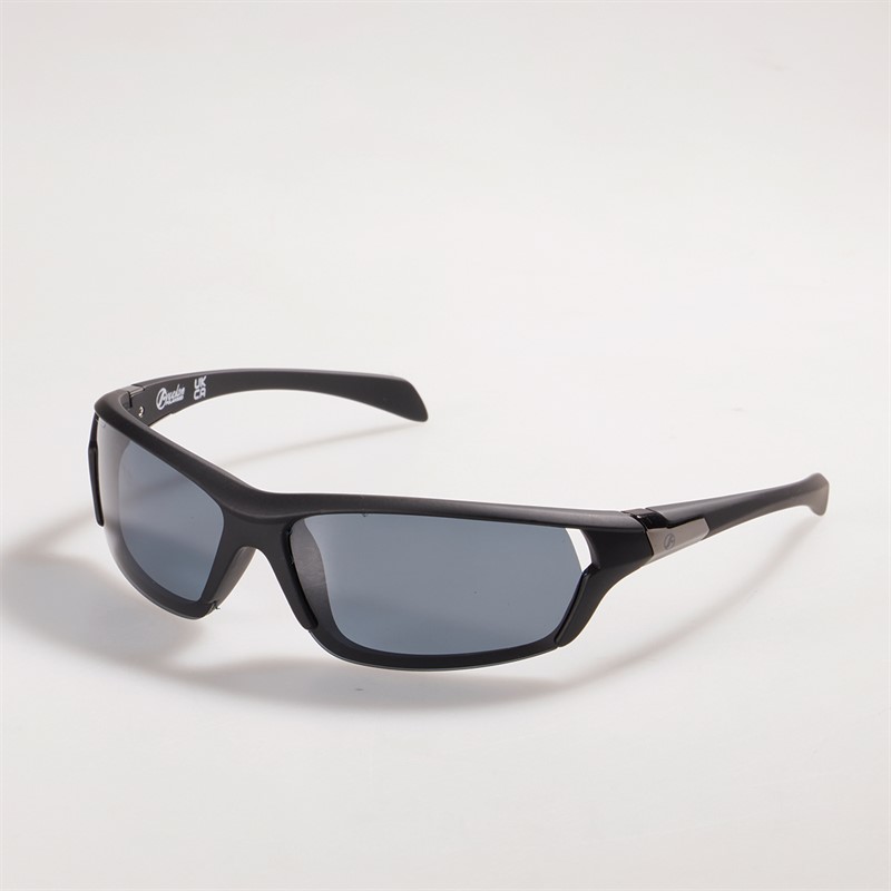 Freedom Mens Foldable Sports Wrap Sunglasses Black