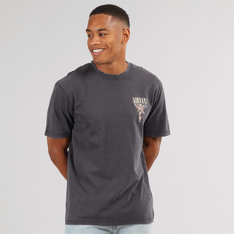 Nirvana Mens T-Shirt Black