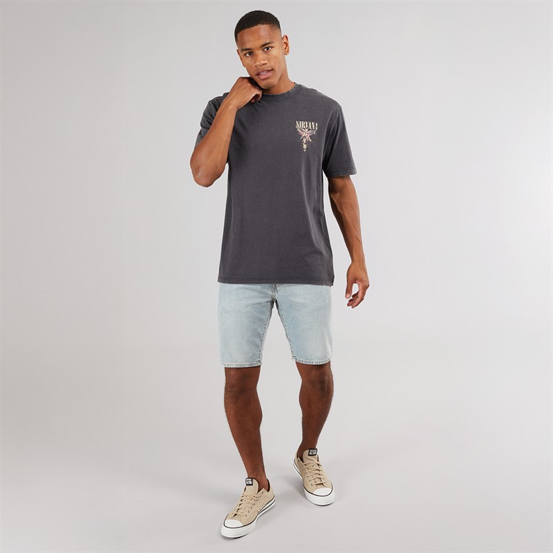 Nirvana Mens T-Shirt Black