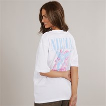 Nirvana Womens T-Shirt Bright White