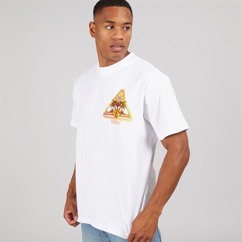 Glorious Gangsta Mens Vinci T-Shirt White