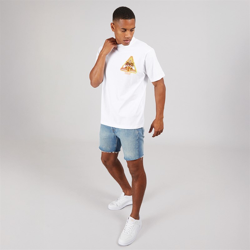 Glorious Gangsta Mens Vinci T-Shirt White