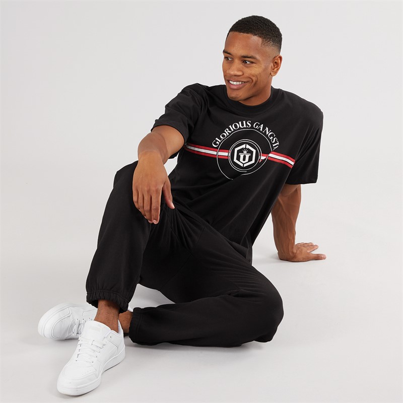 Glorious Gangsta Mens Mona T-Shirt Black