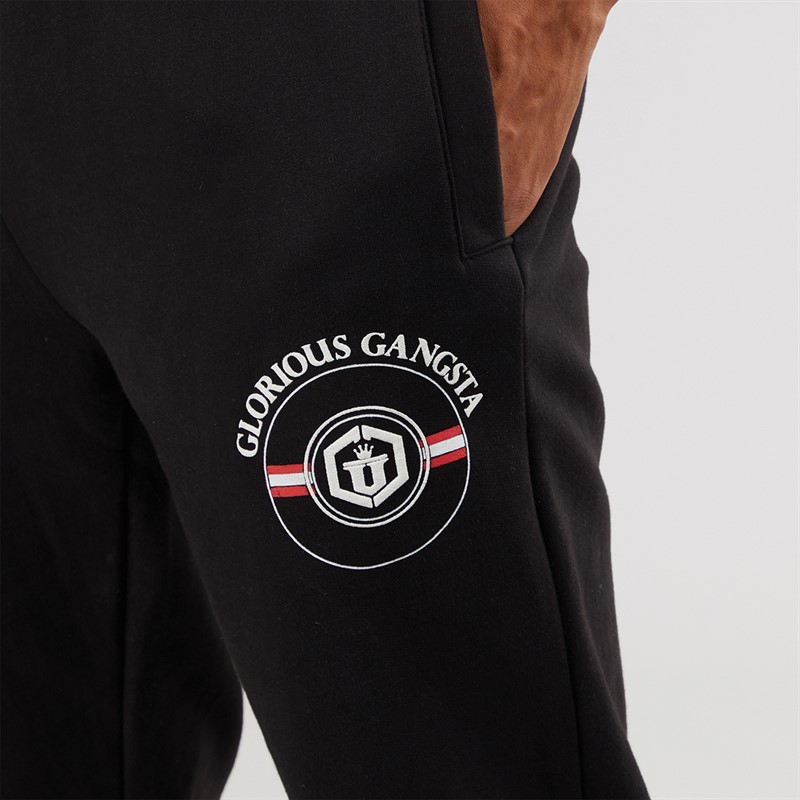Glorious Gangsta Mens Mona Joggers Black