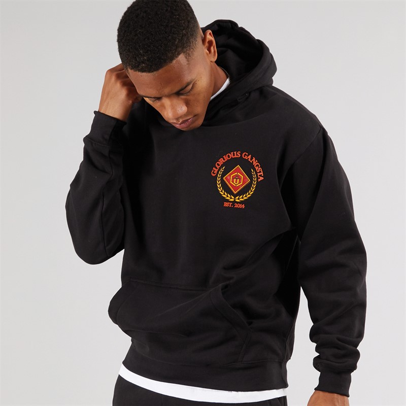 Glorious Gangsta Mens Veenuss Hoodie Black - Size S