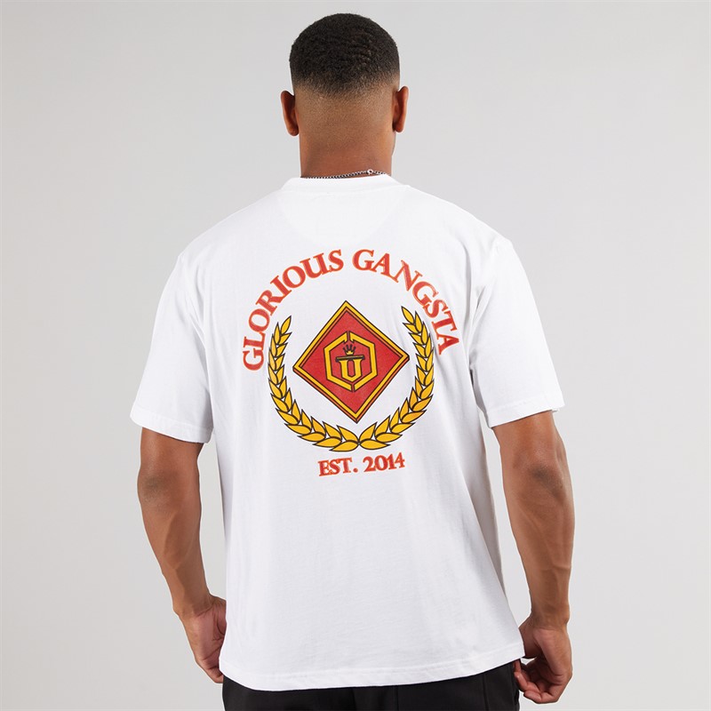 Glorious Gangsta Mens Veenuss T-Shirt White