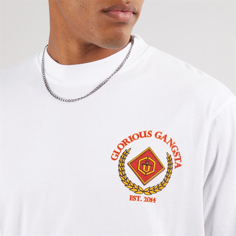 Glorious Gangsta Mens Veenuss T-Shirt White