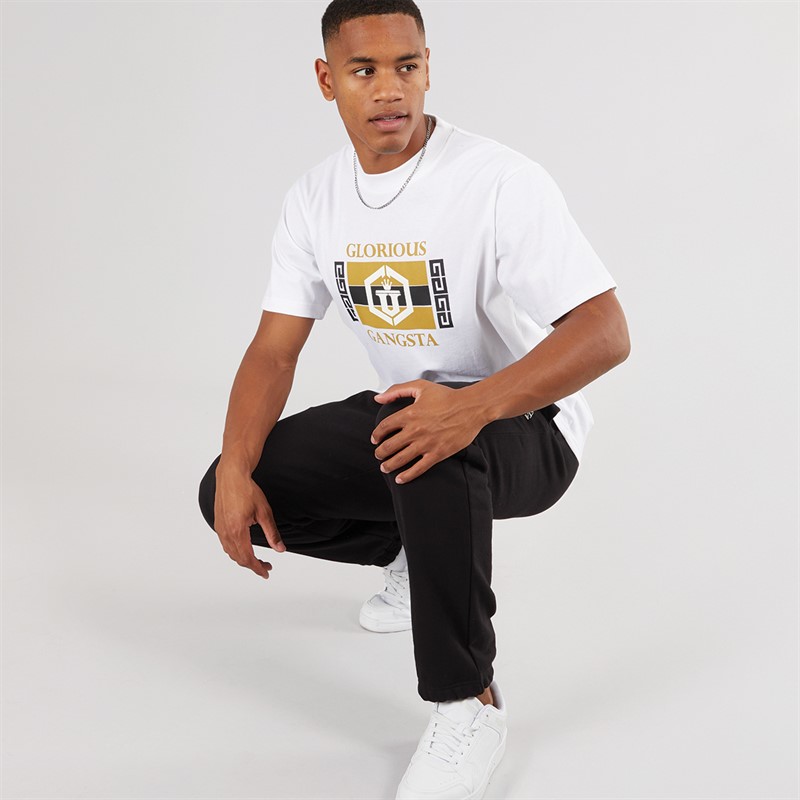 Glorious Gangsta Mens Prima T-Shirt White