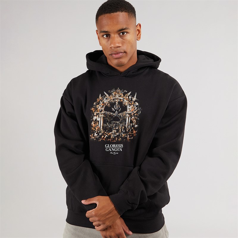 Glorious Gangsta Mens Julius Hoodie Black - Size L