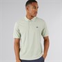 JJ REBEL Mens Flag Logo Polo Desert Sage