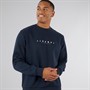 JJ REBEL Mens Rocky Logo Sweatshirt Sky Captain
