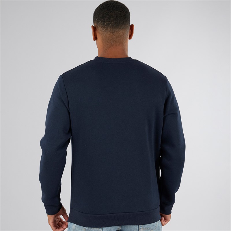 JJ REBEL Mens Rocky Logo Sweatshirt Sky Captain