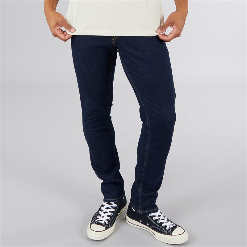 JJ REBEL Mens Luke JJcraft 543 Jeans Blue Denim
