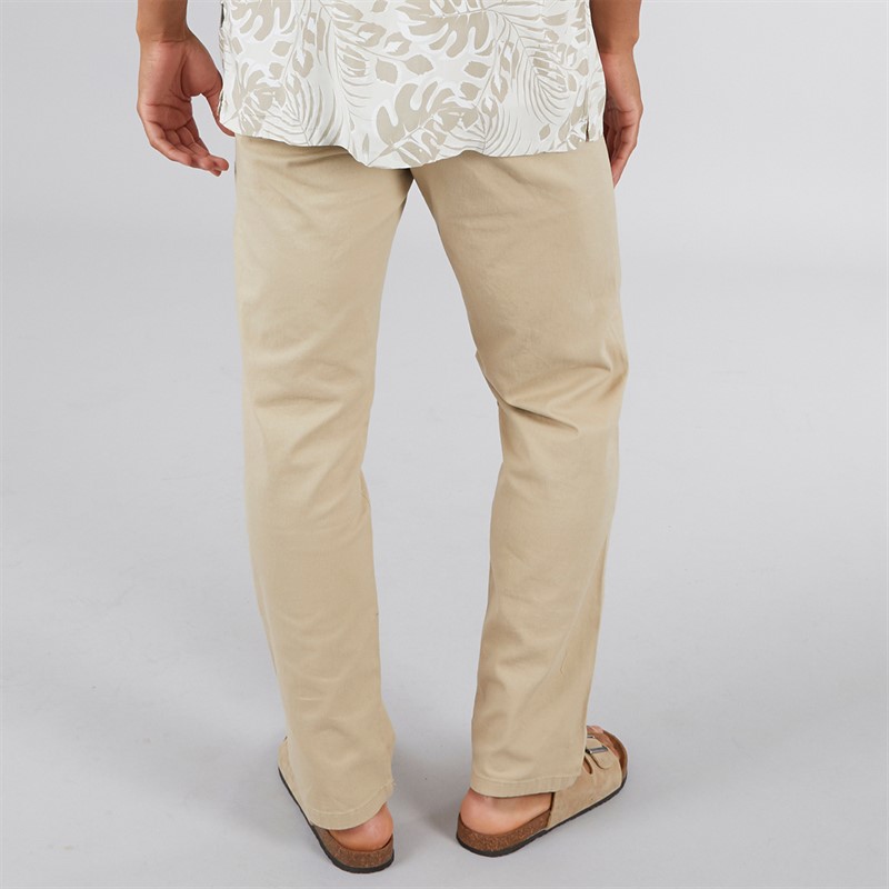 JJ REBEL Mens Kenni Sharp Chinos White Pepper