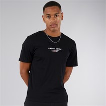 JJ REBEL Mens Print T-Shirt Black