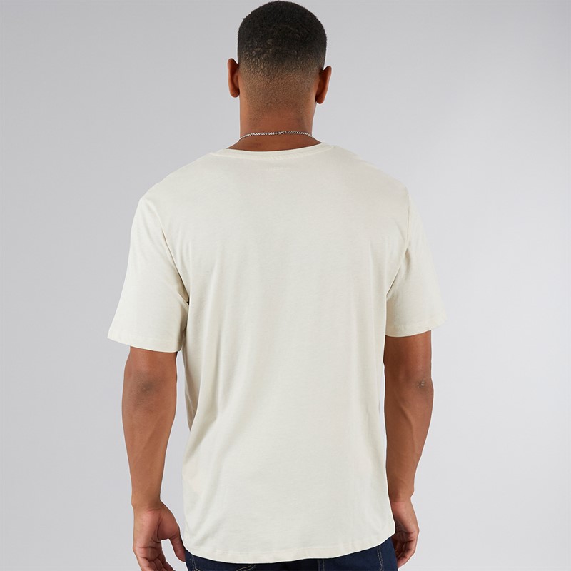 JJ REBEL Mens Garbo T-Shirt Moonbeam