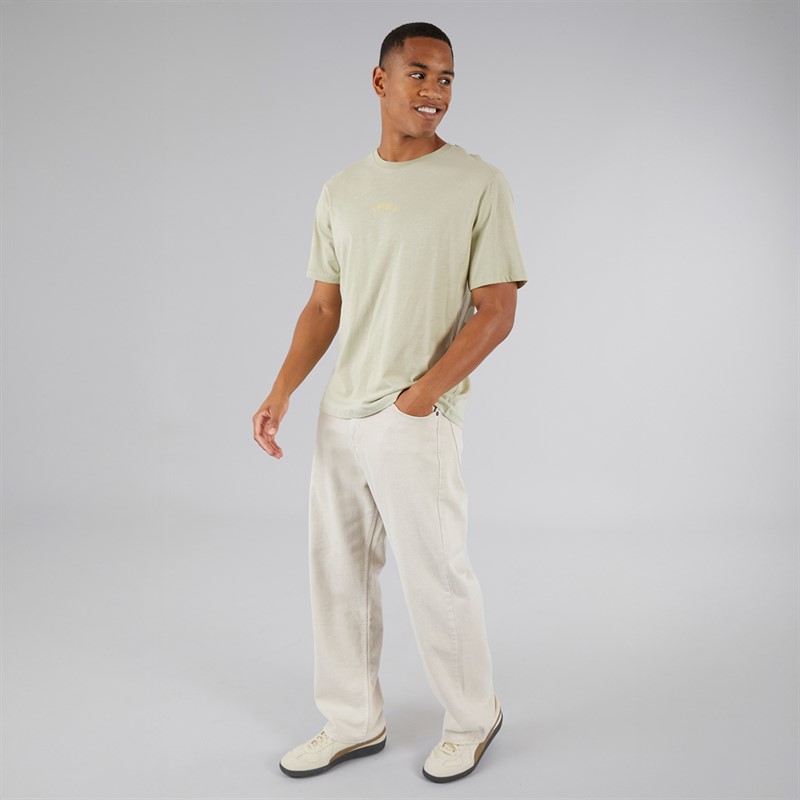 JJ REBEL Mens Garbo T-Shirt Desert Sage