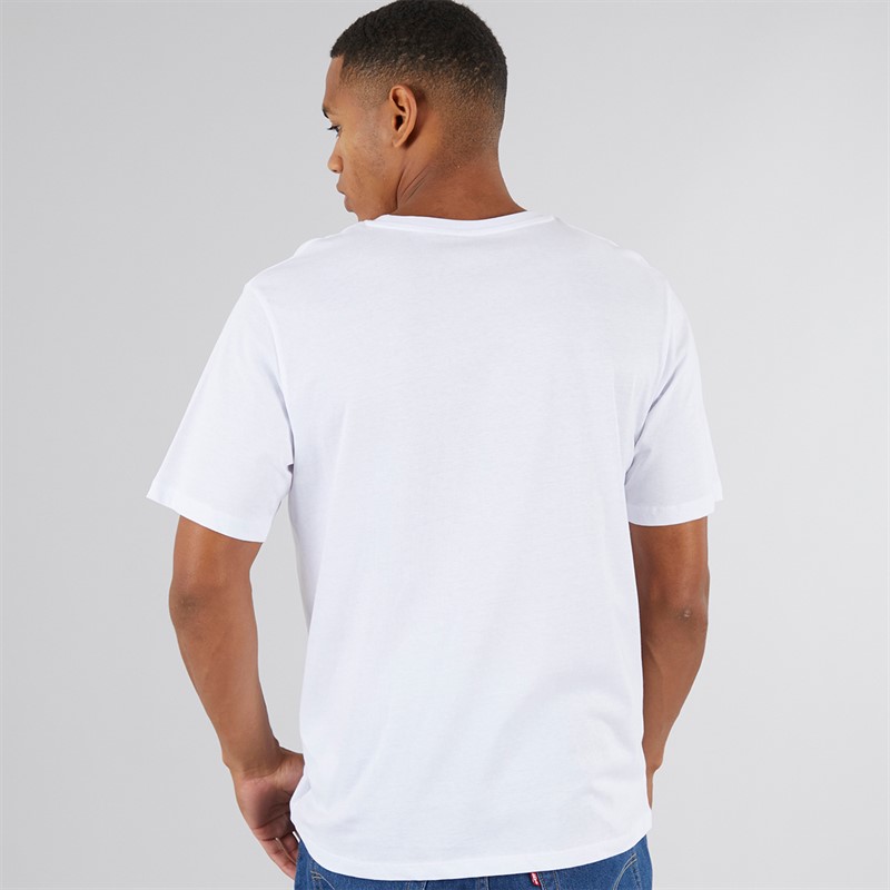 JJ REBEL Mens Garbo T-Shirt White