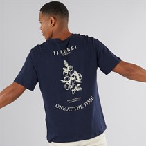 JJ REBEL Mens Garbo T-Shirt Sky Captain