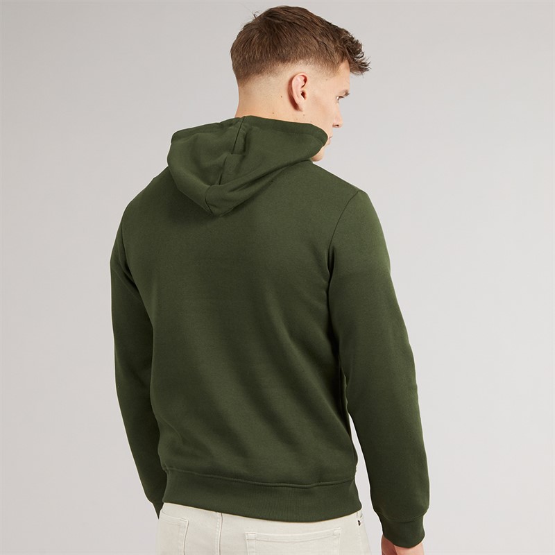 JJ REBEL Mens Hamilton Sweat Hoodie Kombu Green