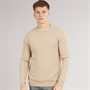 JJ REBEL Mens Callum Crew Neck Jumper Crockery