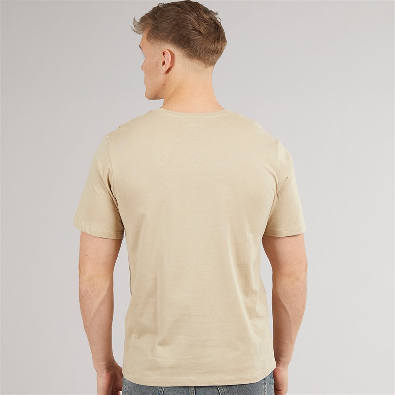 JJ REBEL Mens Vintage Rebel T-Shirt Crockery