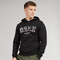 JJ REBEL Mens Hamilton Sweat Hoodie Black
