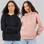 JJ REBEL Womens Two Pack Viola Hoodies Black/Woodrose