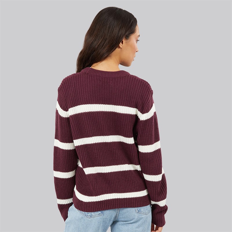 JJ REBEL Womens Jasmine Knit Crew Neck Fig