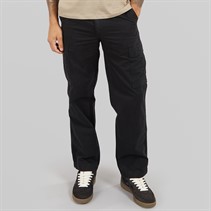 JJ REBEL Mens Carlos Relaxed Cargo Pants Black