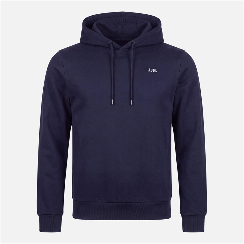 JJ REBEL Mens Three Pack Logo Hoodies Light Grey Marl/Sky Captain/Black