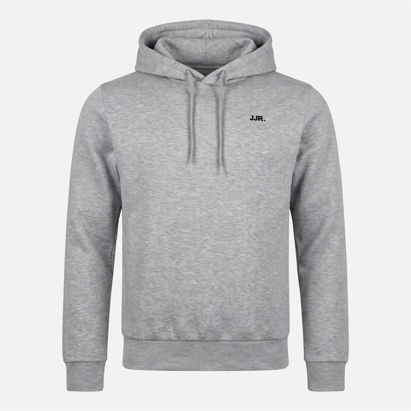 JJ REBEL Mens Three Pack Logo Hoodies Light Grey Marl/Sky Captain/Black