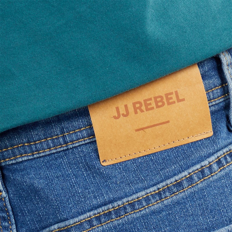 JJ REBEL Boys Noah Regular Fit Jeans Mid Blue