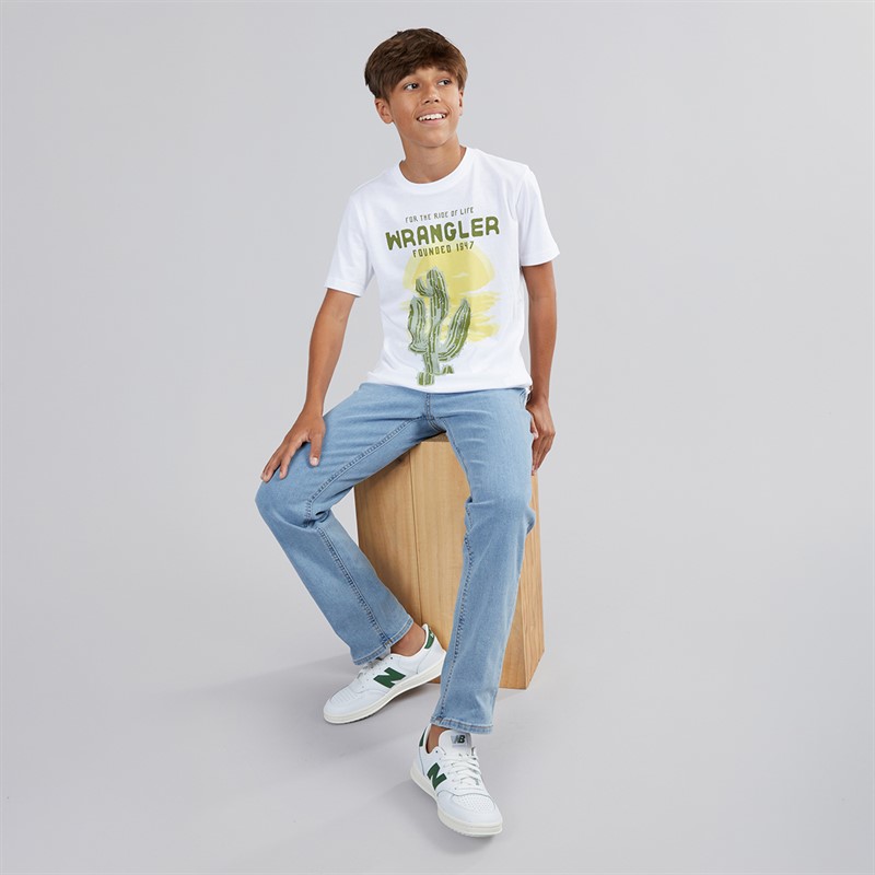 JJ REBEL Boys Noah Regular Fit Jeans Light Blue