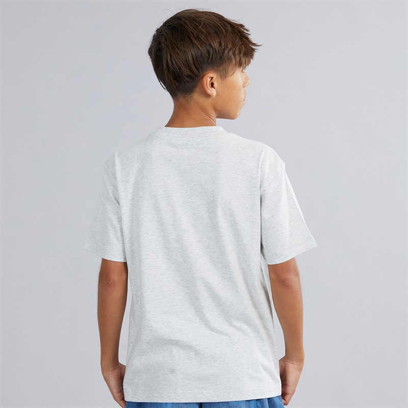 Palm Angels Boys Three Pack T-Shirts Off White/Black/Grey Melange Off-White-Black-Grey Melange