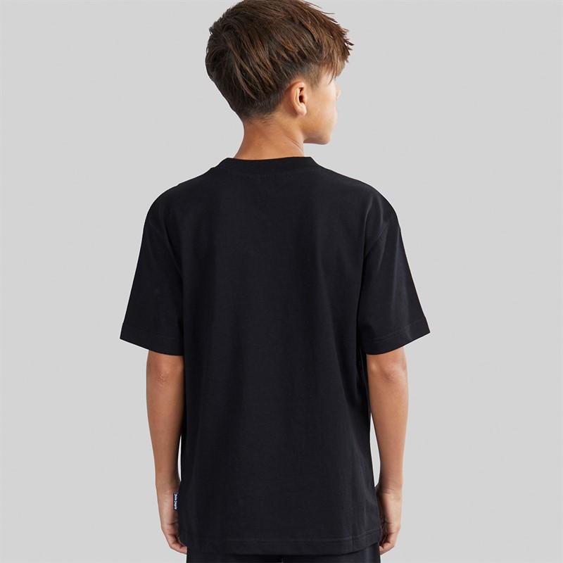 Palm Angels Boys Brushed T-Shirt Nero/Black