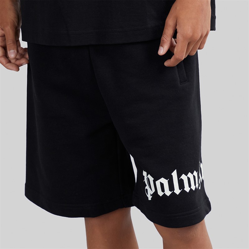 Palm Angels Boys Shorts Nero/Black