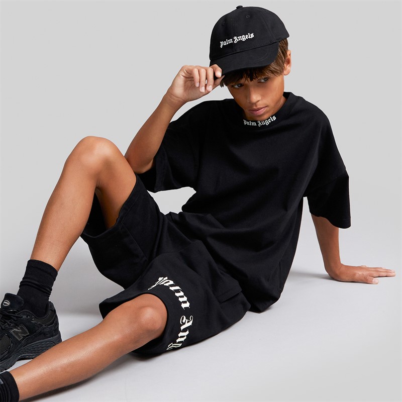Palm Angels Boys Shorts Nero/Black