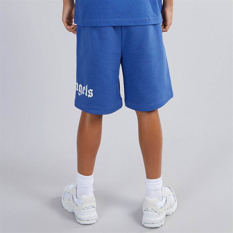Palm Angels Boys Shorts Blu/Blue
