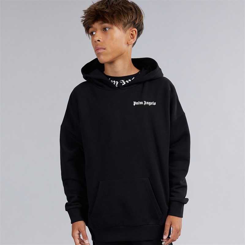 Palm Angels Boys Hoodie Nero/Black