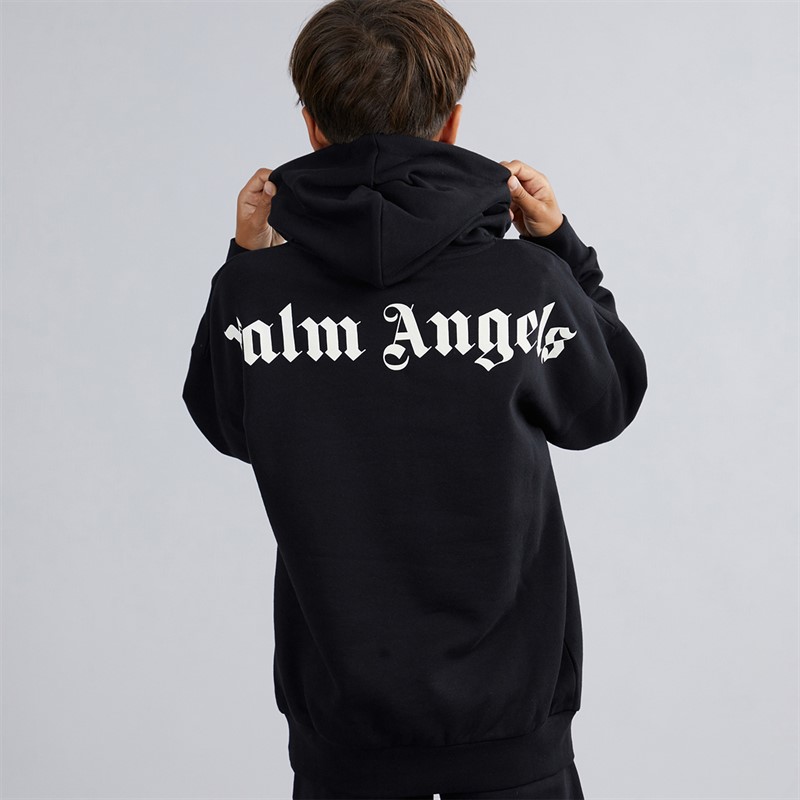 Palm Angels Boys Hoodie Nero/Black