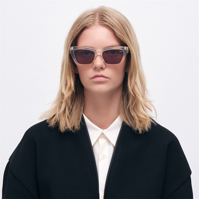 AY Studios Lunettes de soleil Beam Transparent Yellow Light