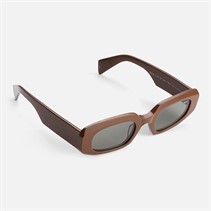 AY Studios Okulary przeciwsłoneczne Bloom kolor Solid Chocolate Brown